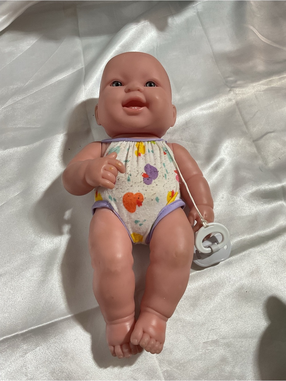 Baby Doll with Colorful Printed Outfit - Kids Toys
